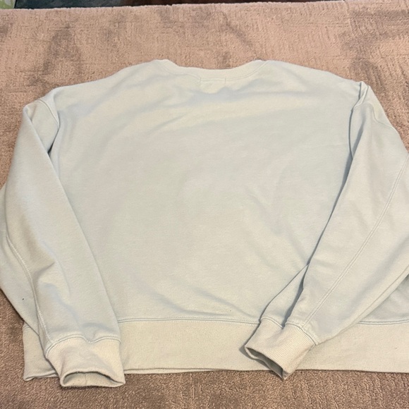Altar'd State Sky Blue Smile Sweatshirt - Picture 4 of 4